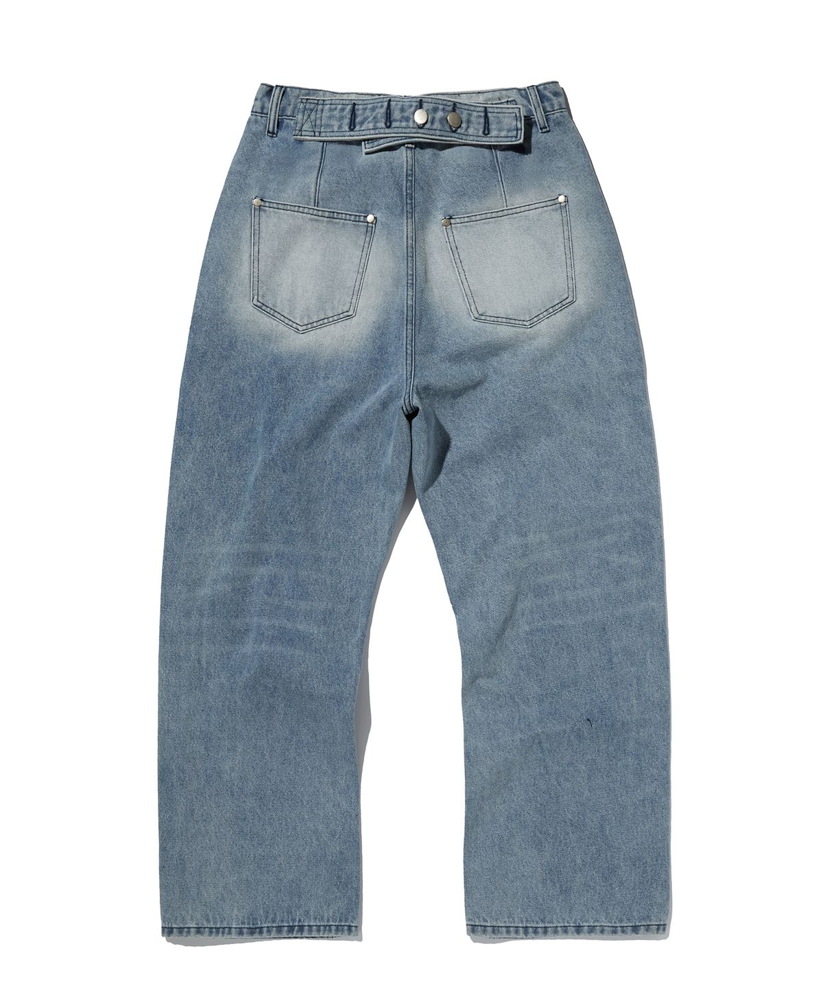 스웨이드(SUADE) CINCH BACK DENIM [LIGHT BLUE]