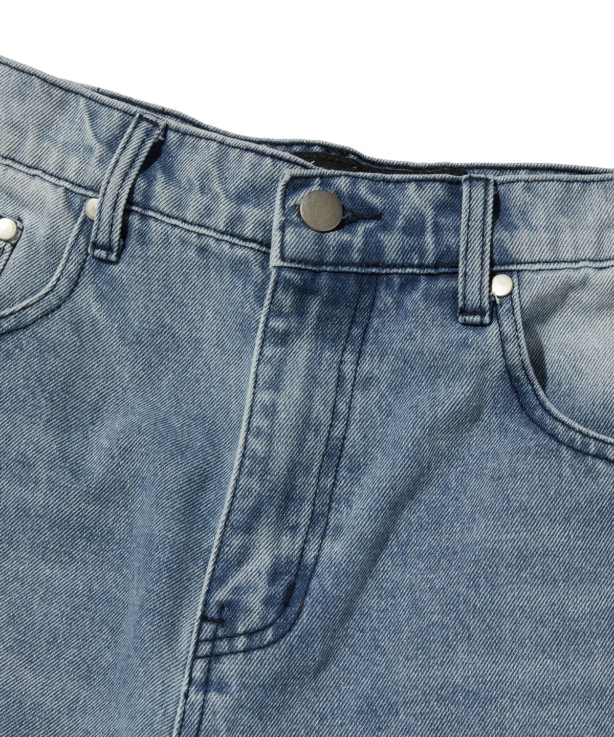 스웨이드(SUADE) CINCH BACK DENIM [LIGHT BLUE]