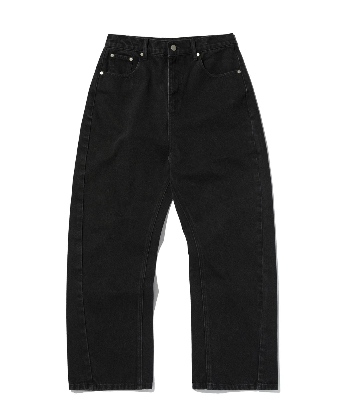 스웨이드(SUADE) CINCH BACK DENIM [BLACK]