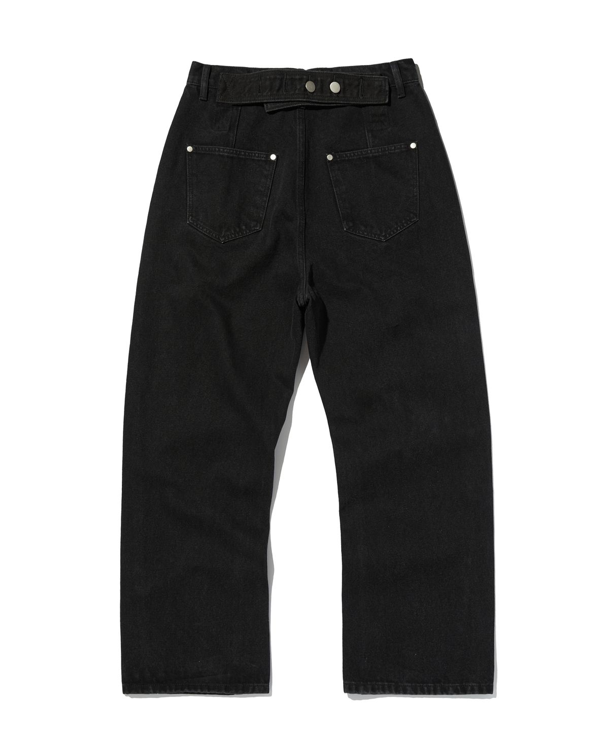 스웨이드(SUADE) CINCH BACK DENIM [BLACK]