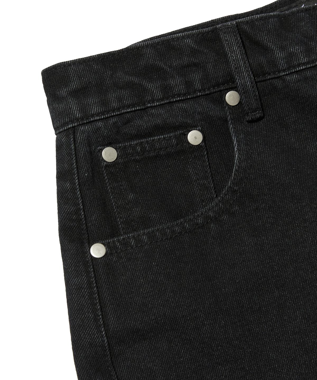 스웨이드(SUADE) CINCH BACK DENIM [BLACK]