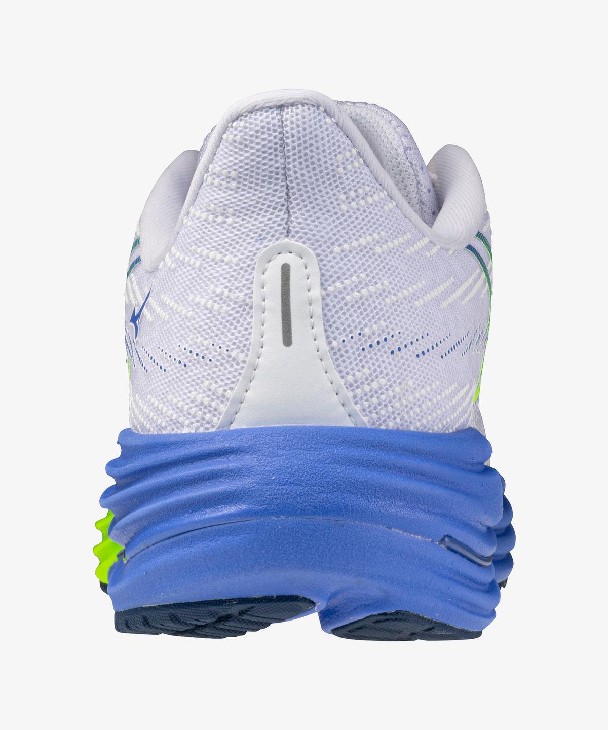 미즈노(MIZUNO) (여성) 웨이브 라이더 29 - 화이트:라이트닝 옐로우:울트라마린 / J1GD250371