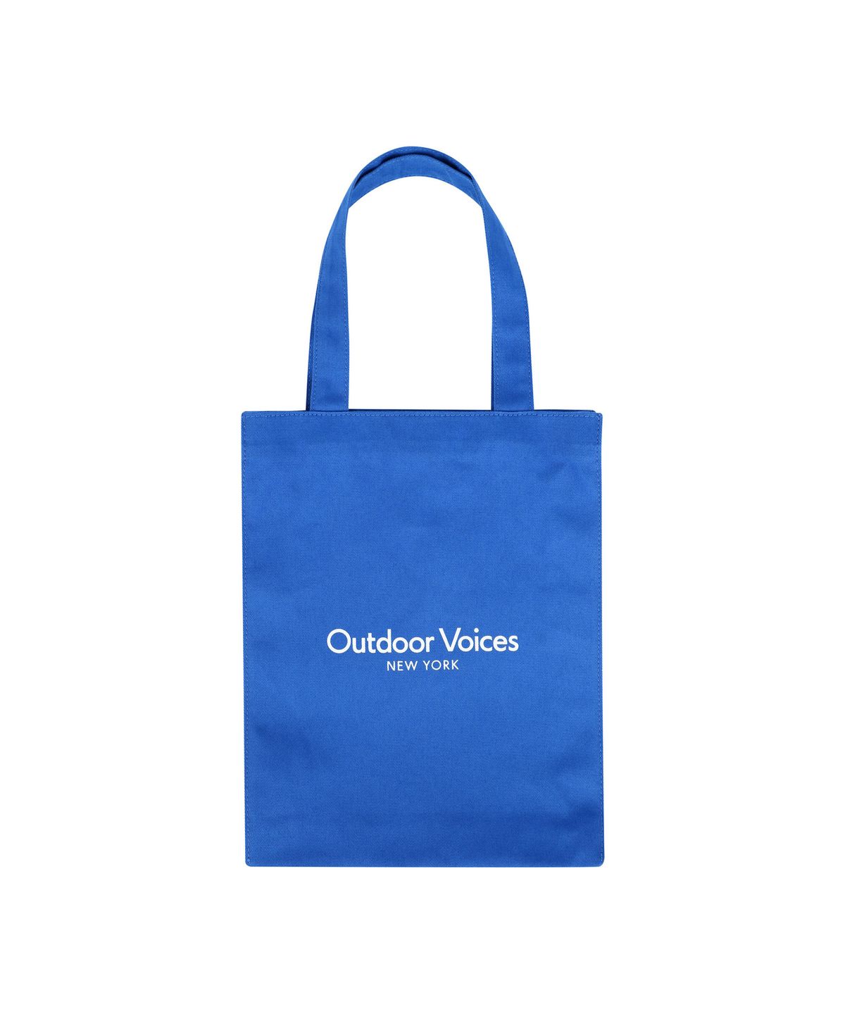 아웃도어 보이스(OUTDOOR VOICES) SIGNATURE TOTE BAG (BLUE)