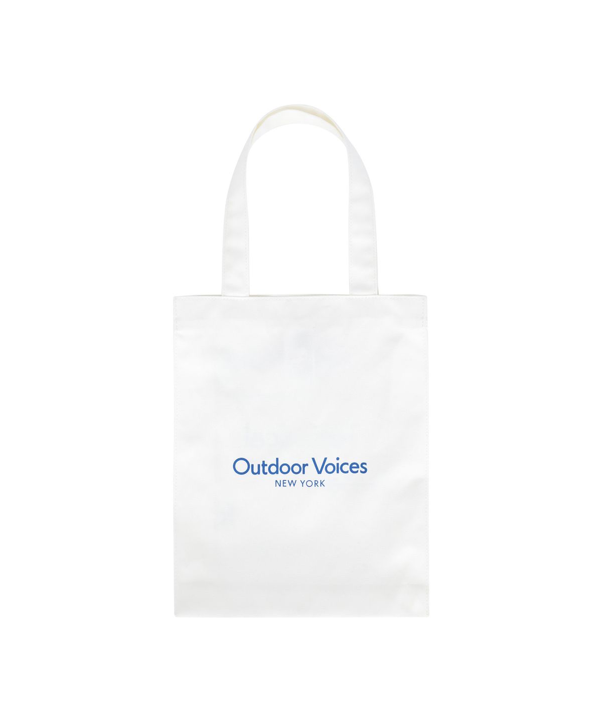 아웃도어 보이스(OUTDOOR VOICES) SIGNATURE TOTE BAG (WHITE)