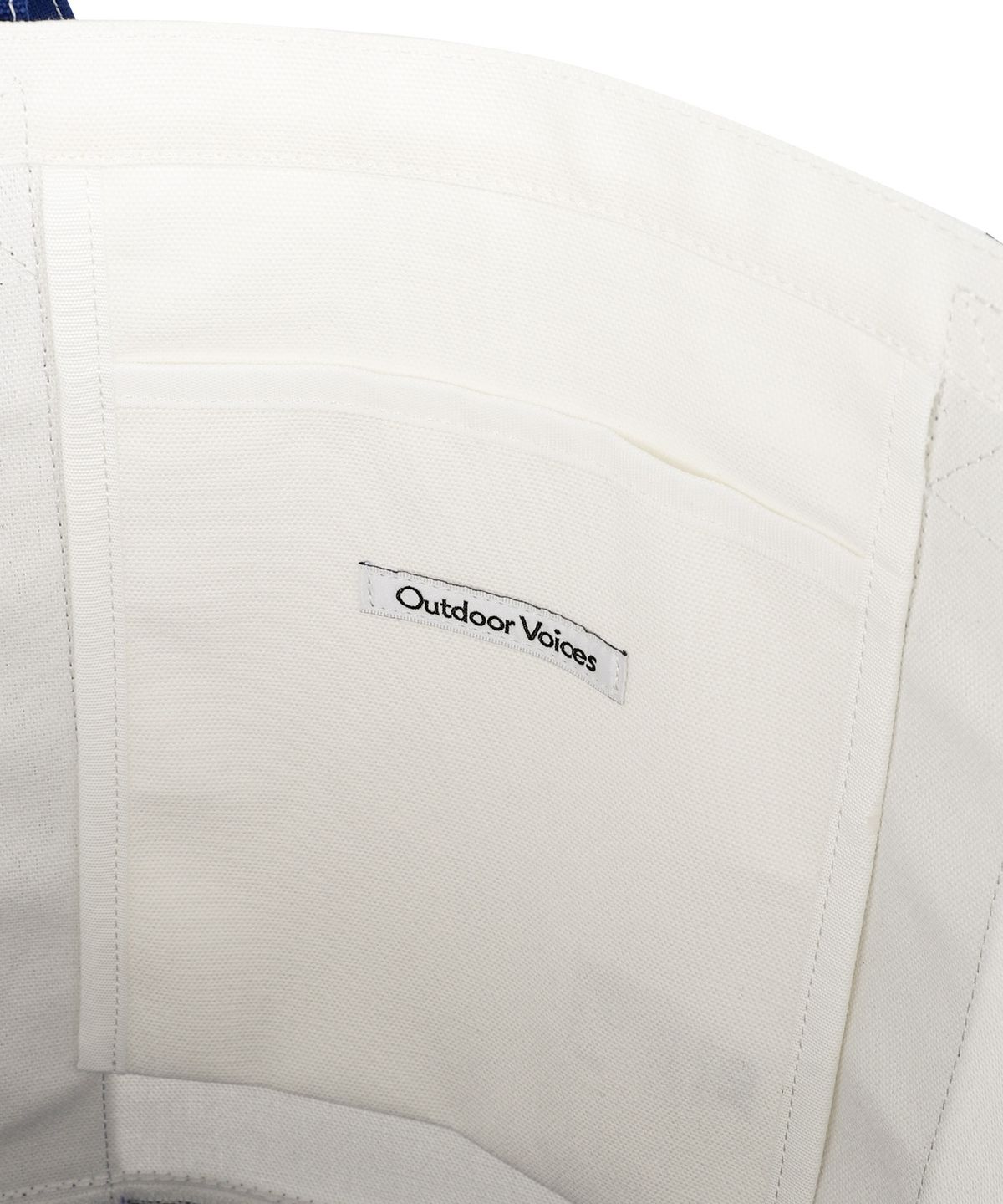 아웃도어 보이스(OUTDOOR VOICES) CANVAS BOAT BAG (BLUE)