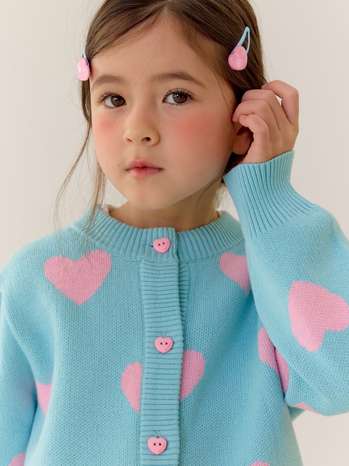 베베테일러(BEBETAILOR) 하트 모먼트 가디건