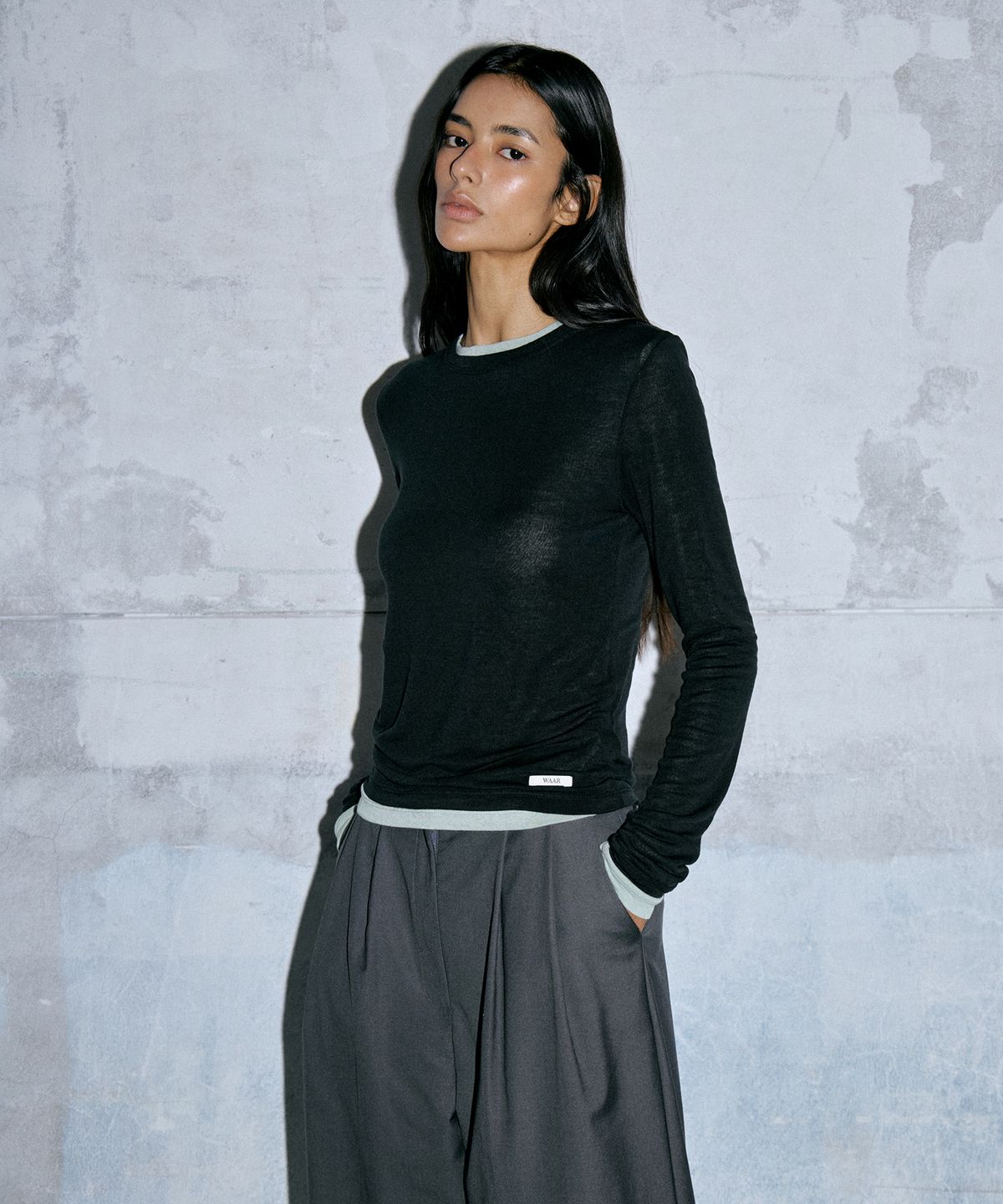 와르 포 우먼(WAARFORWOMAN) WT-53 마일드 텐셀 티(5colors)