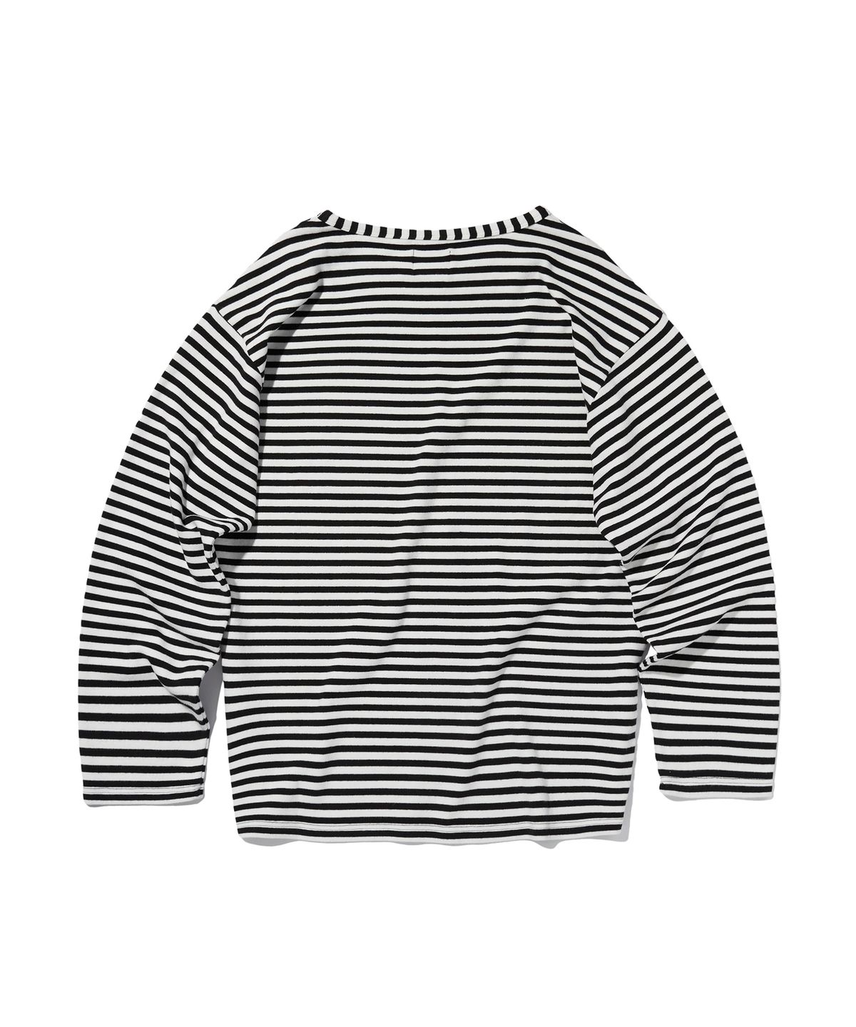 스웨이드(SUADE) BASIC BOLD STRIPE LONG SLEEVE [BLACK]