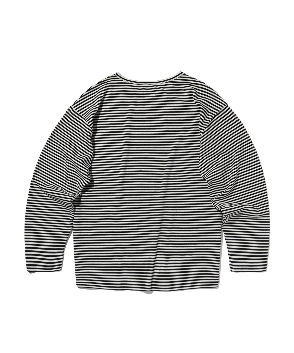 스웨이드(SUADE) BASIC STRIPE LONG SLEEVE [BLACK]