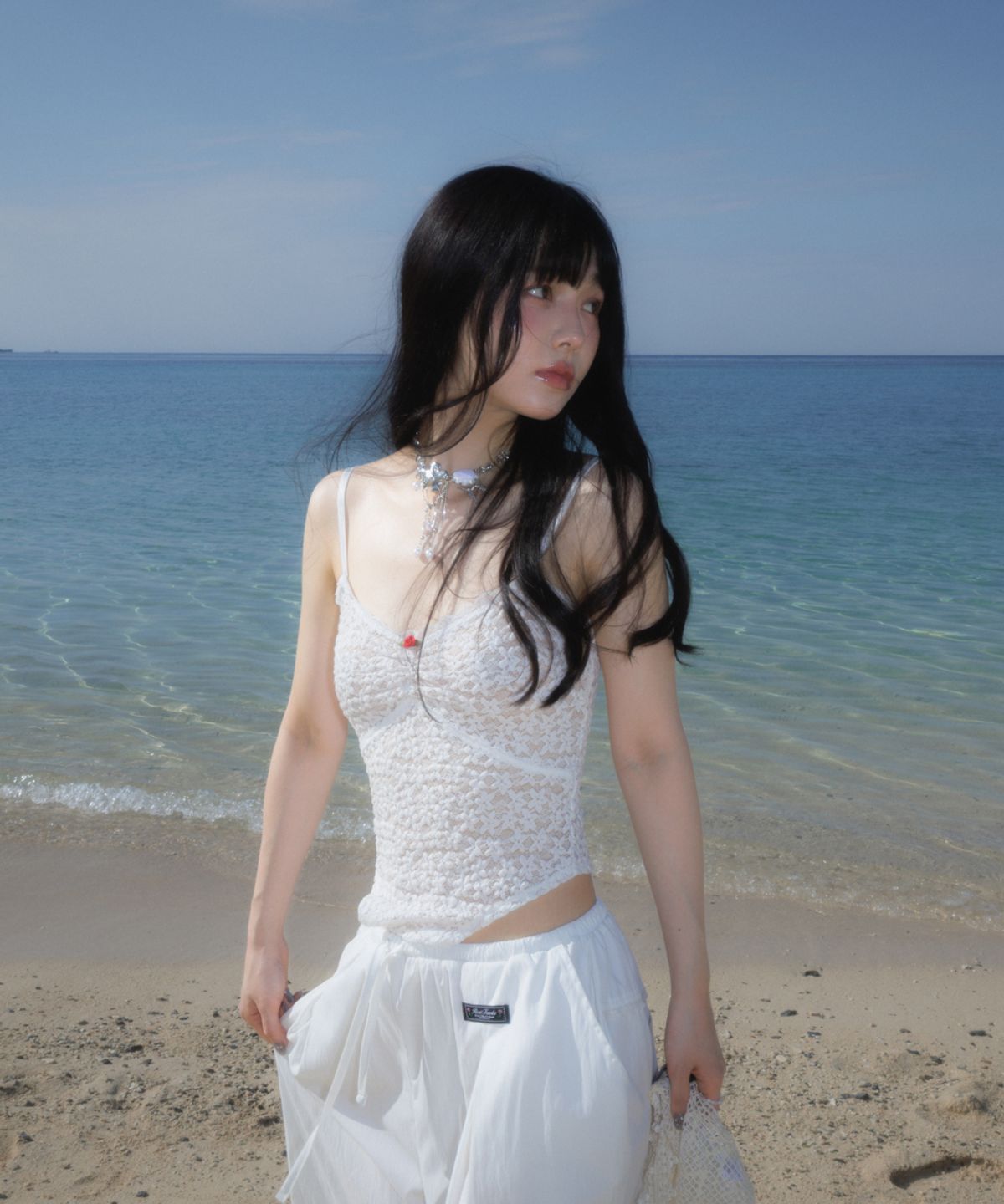 로제프란츠(ROSEFRANTZ) Lace Bodysuit Sleeveless [Ivory]