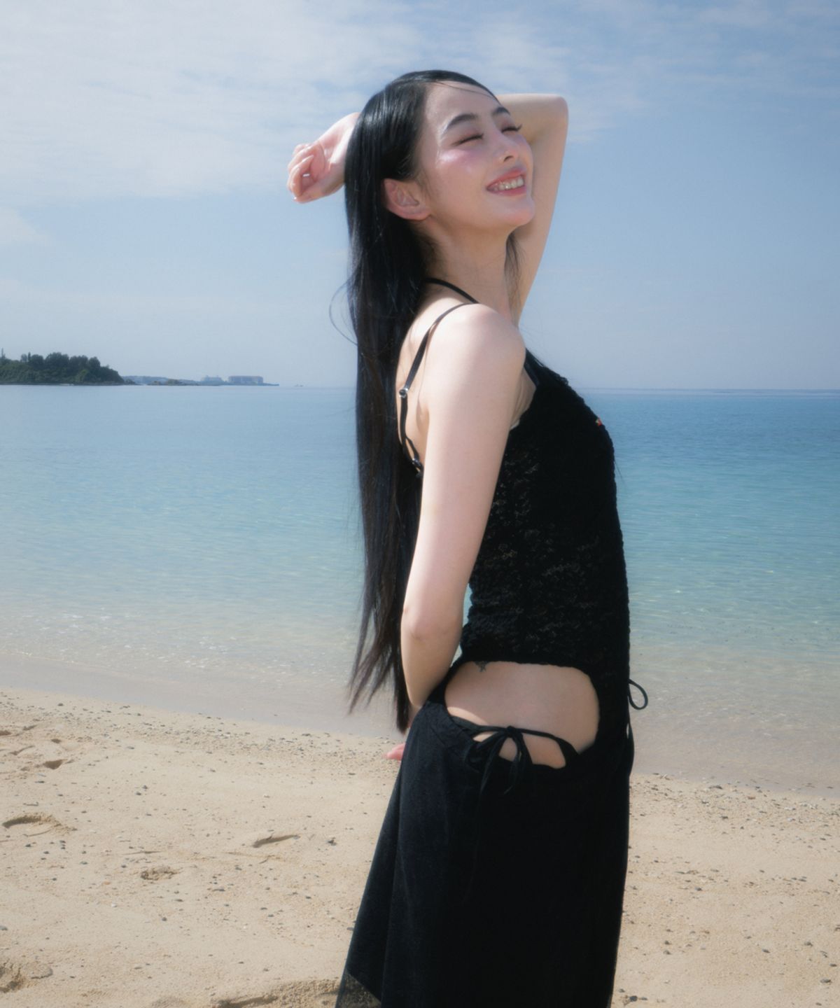 로제프란츠(ROSEFRANTZ) Lace Bodysuit Sleeveless [Black]
