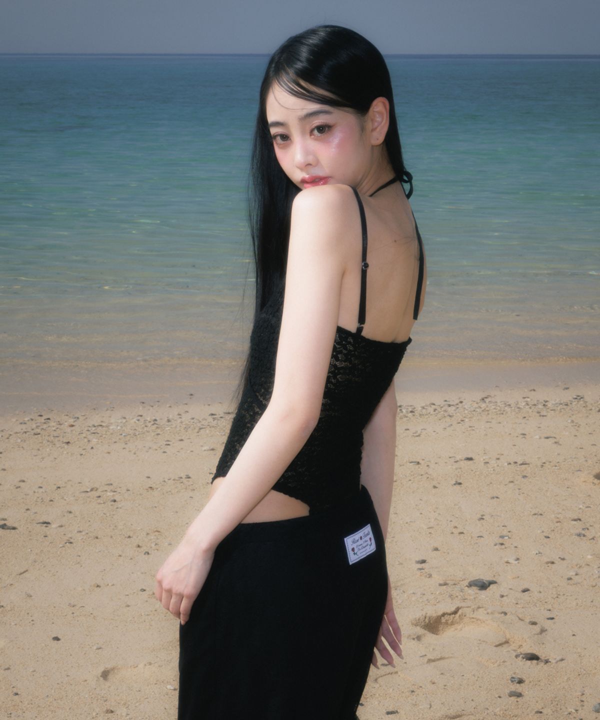 로제프란츠(ROSEFRANTZ) Lace Bodysuit Sleeveless [Black]