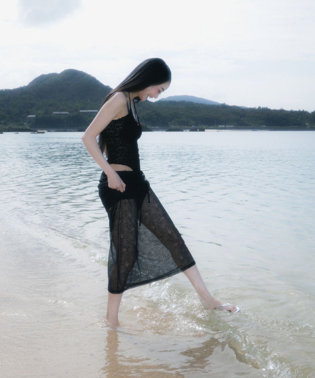 로제프란츠(ROSEFRANTZ) Lace Bodysuit Sleeveless [Black]