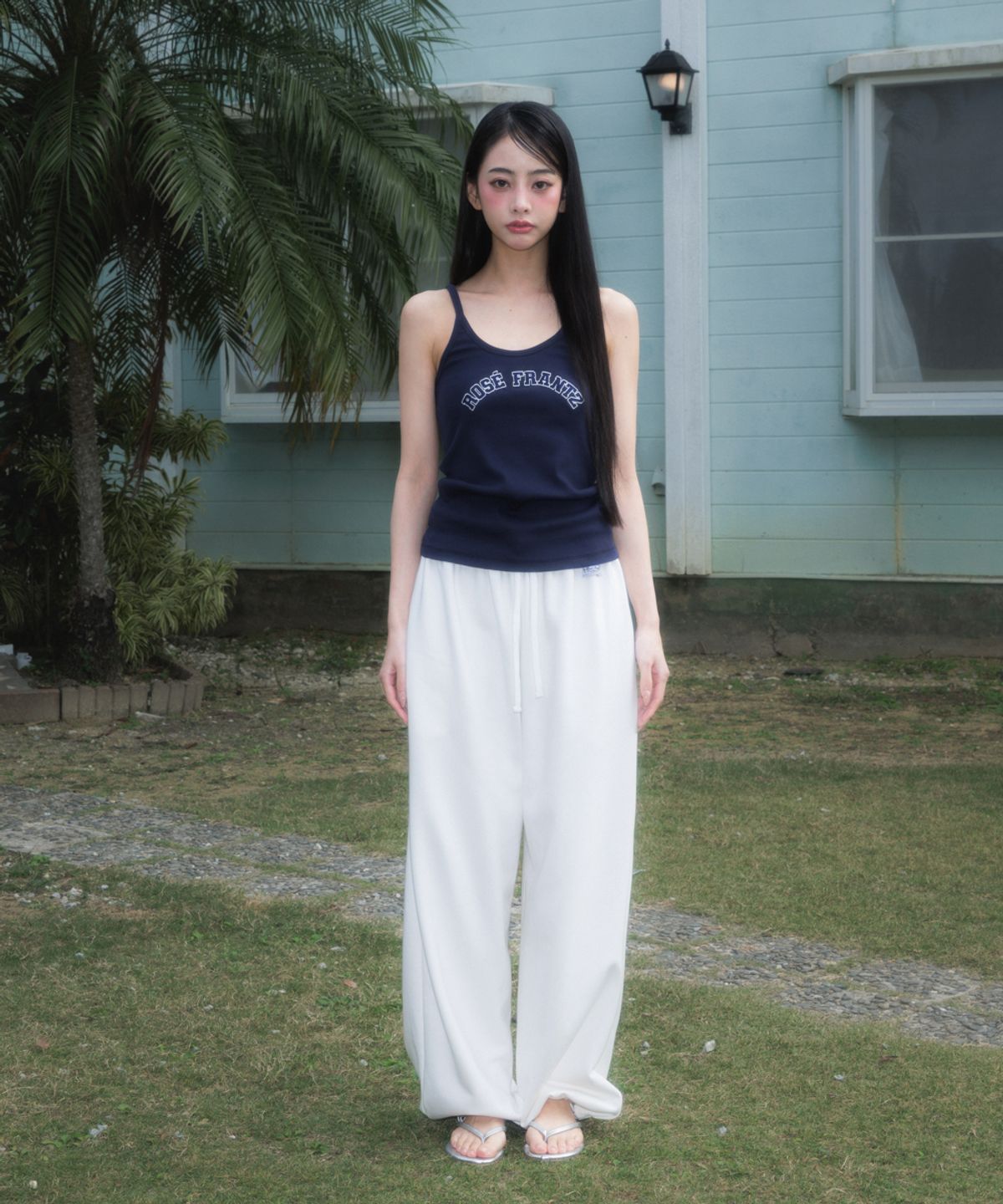 로제프란츠(ROSEFRANTZ) Round Patch Sleeveless [Navy]