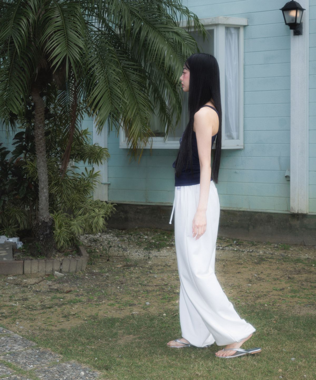 로제프란츠(ROSEFRANTZ) Round Patch Sleeveless [Navy]