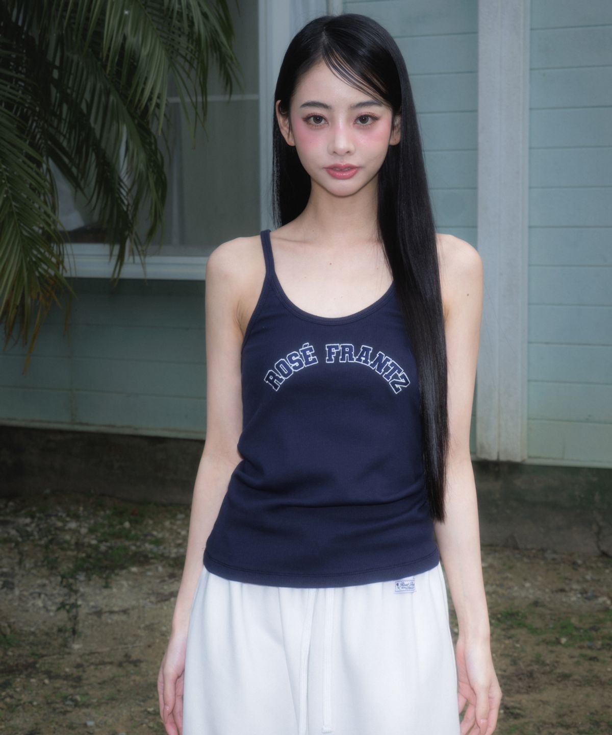 로제프란츠(ROSEFRANTZ) Round Patch Sleeveless [Navy]