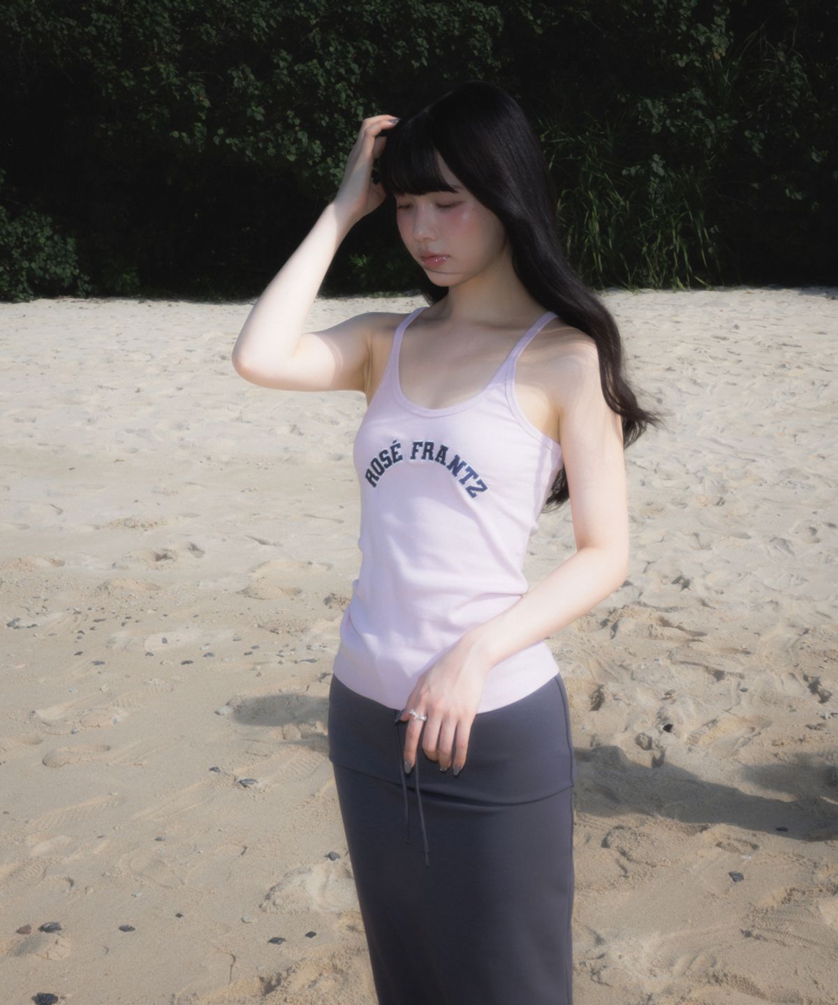 로제프란츠(ROSEFRANTZ) Round Patch Sleeveless [Pink]