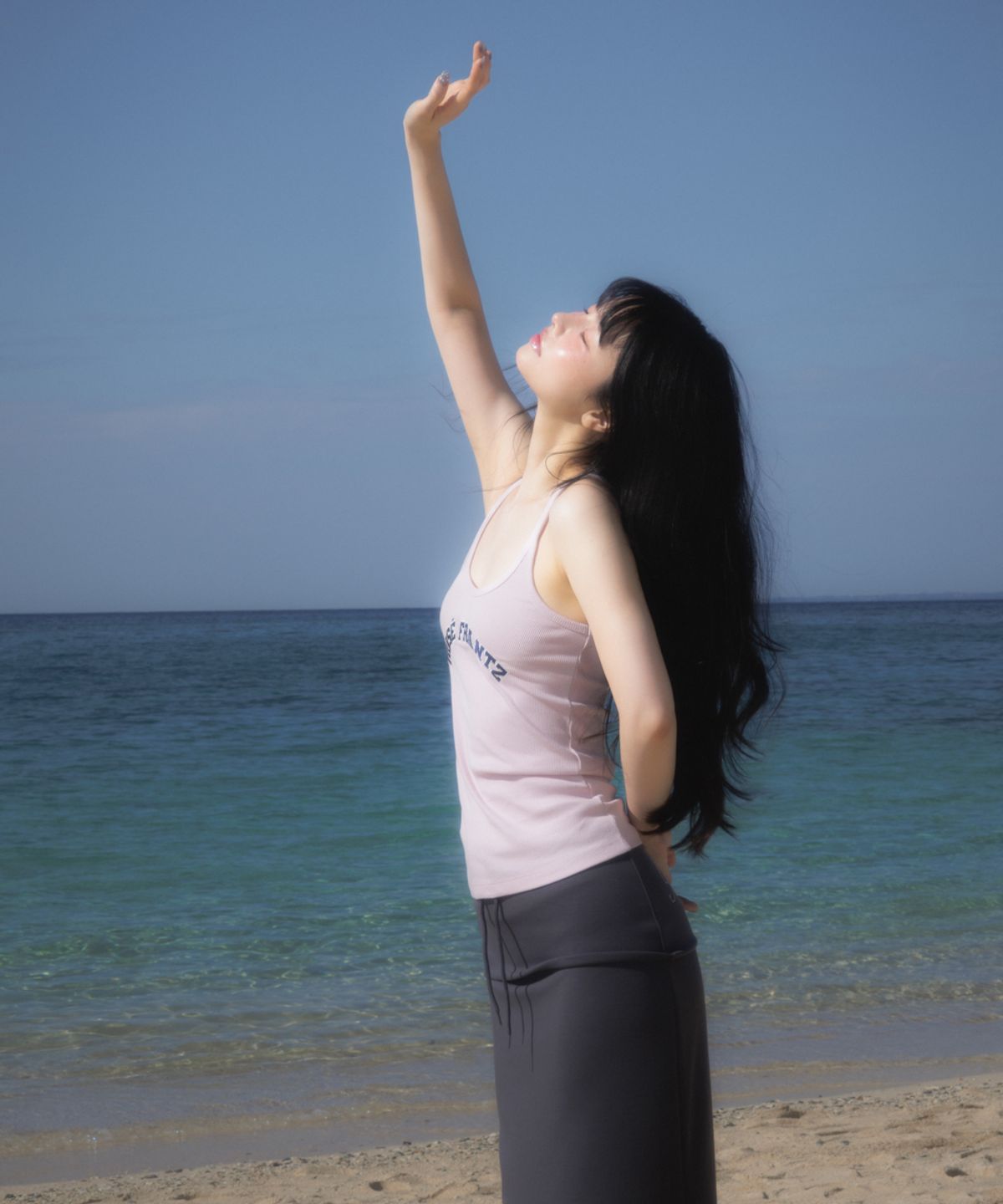 로제프란츠(ROSEFRANTZ) Round Patch Sleeveless [Pink]