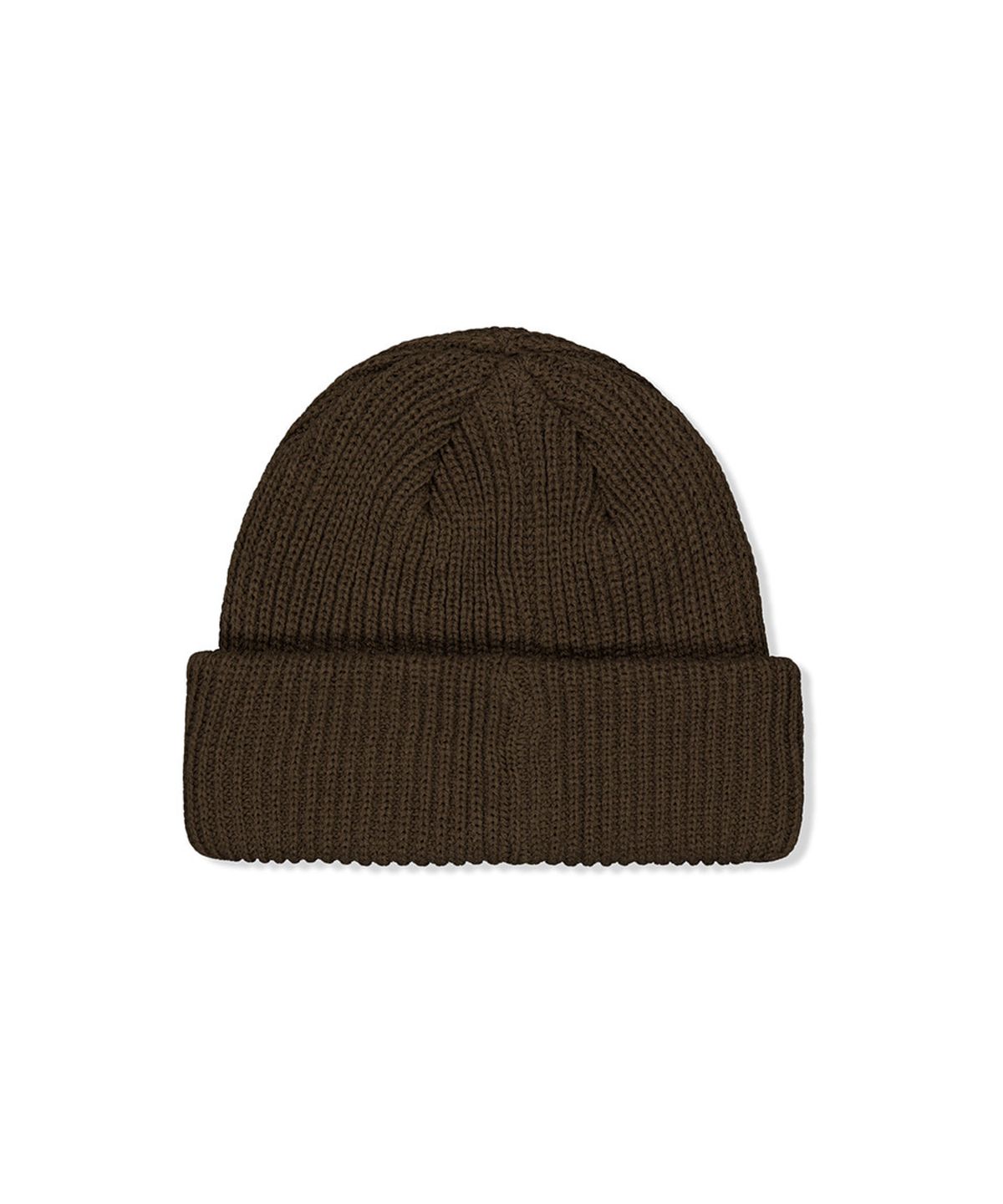 아웃도어 보이스(OUTDOOR VOICES) CLASSIC LOGO NY CUFF BEANIE (BROWN)