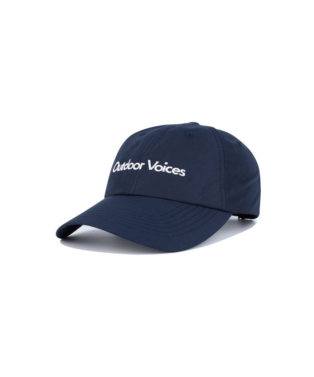 아웃도어 보이스(OUTDOOR VOICES) CLASSIC LOGO WOVEN CAP (NAVY)