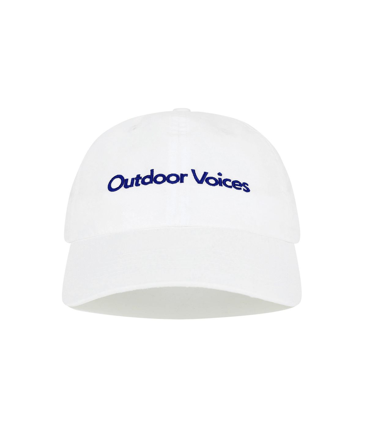 아웃도어 보이스(OUTDOOR VOICES) CLASSIC LOGO WOVEN CAP (WHITE)