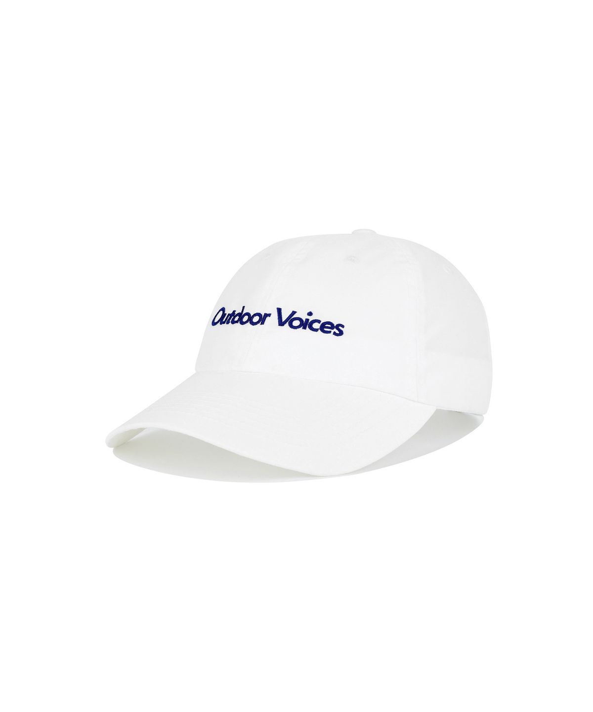 아웃도어 보이스(OUTDOOR VOICES) CLASSIC LOGO WOVEN CAP (WHITE)