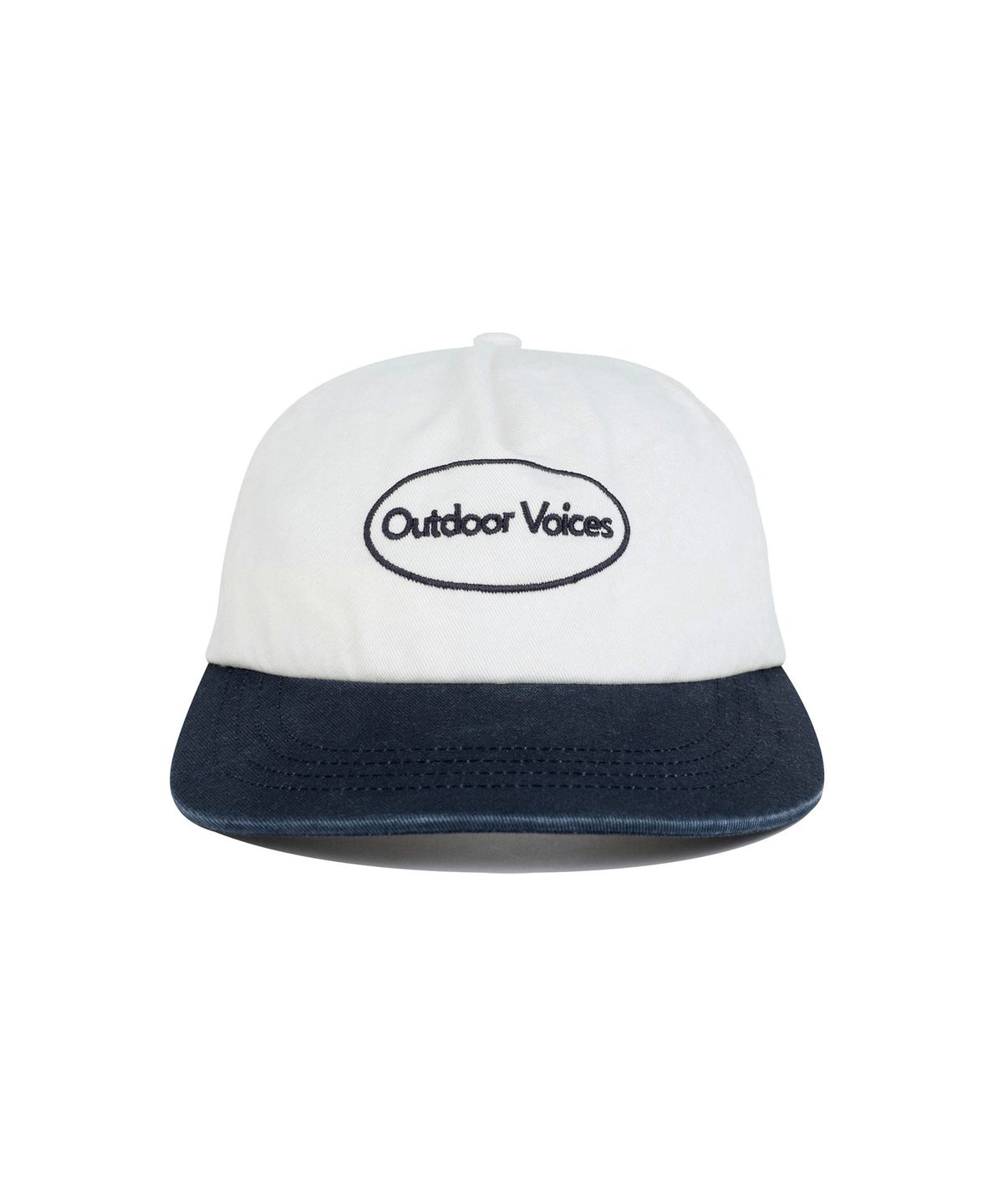 아웃도어 보이스(OUTDOOR VOICES) OVAL LOGO 5P CAP (IVORY)