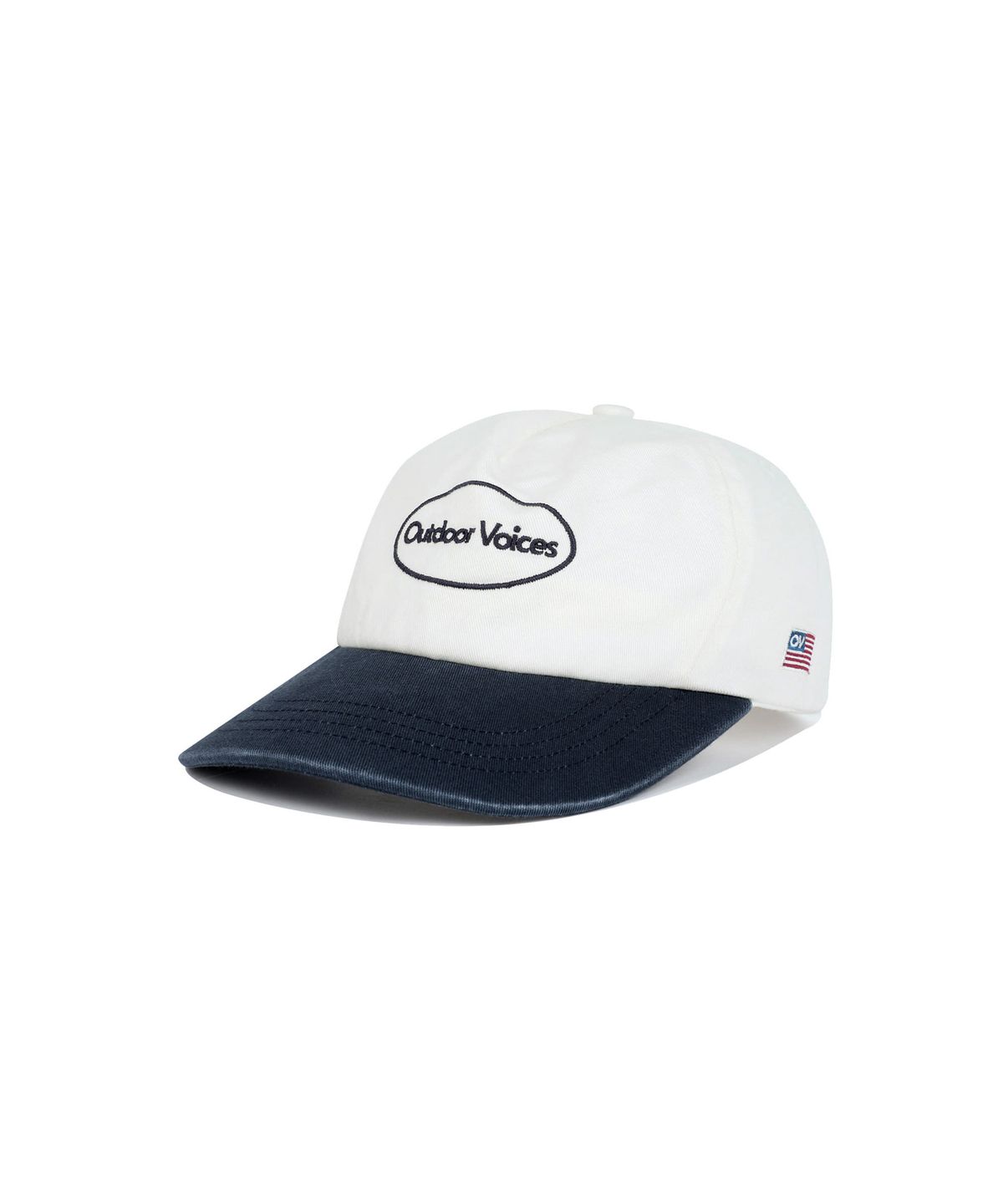 아웃도어 보이스(OUTDOOR VOICES) OVAL LOGO 5P CAP (IVORY)