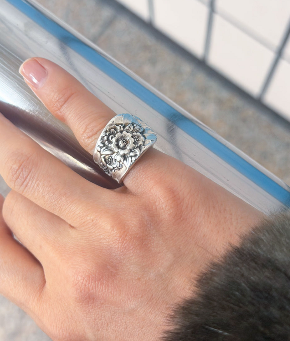 어빗모어(ABITMOR) PAISELY SPOON RING