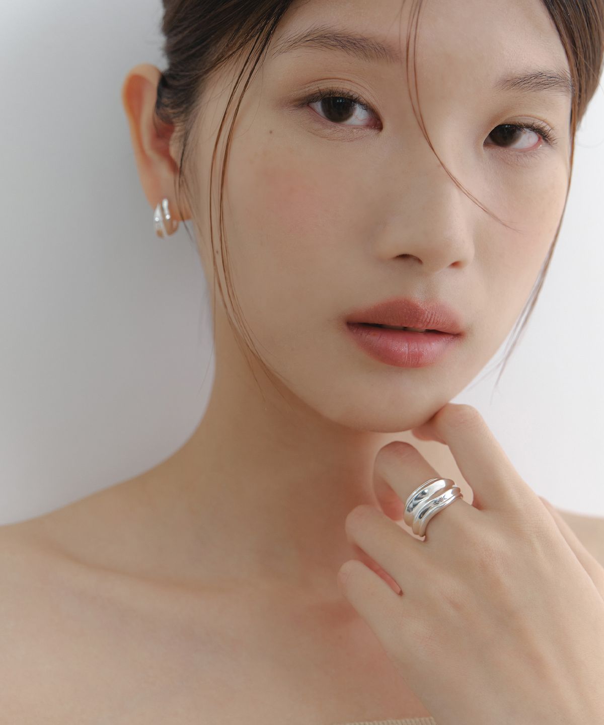 바이위켄드(BYWEEKEND) Bold stem ring