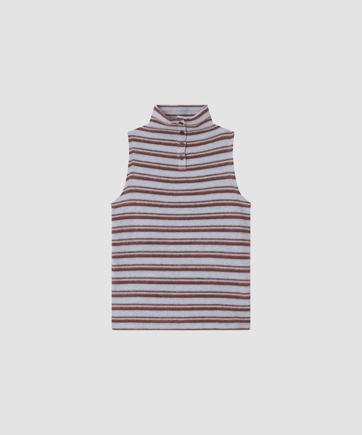 더 릴(THE LILLE) Winter Turtle Sleeveless T_Stripe blue