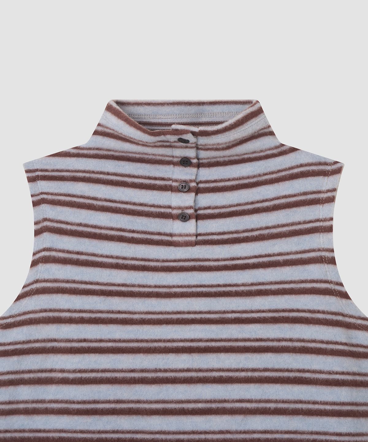 더 릴(THE LILLE) Winter Turtle Sleeveless T_Stripe blue