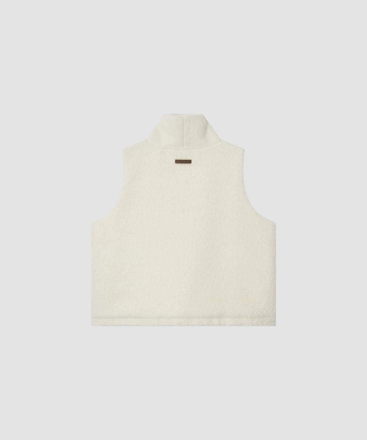 더 릴(THE LILLE) Boucle Wool Turtleneck Vest_Ivory