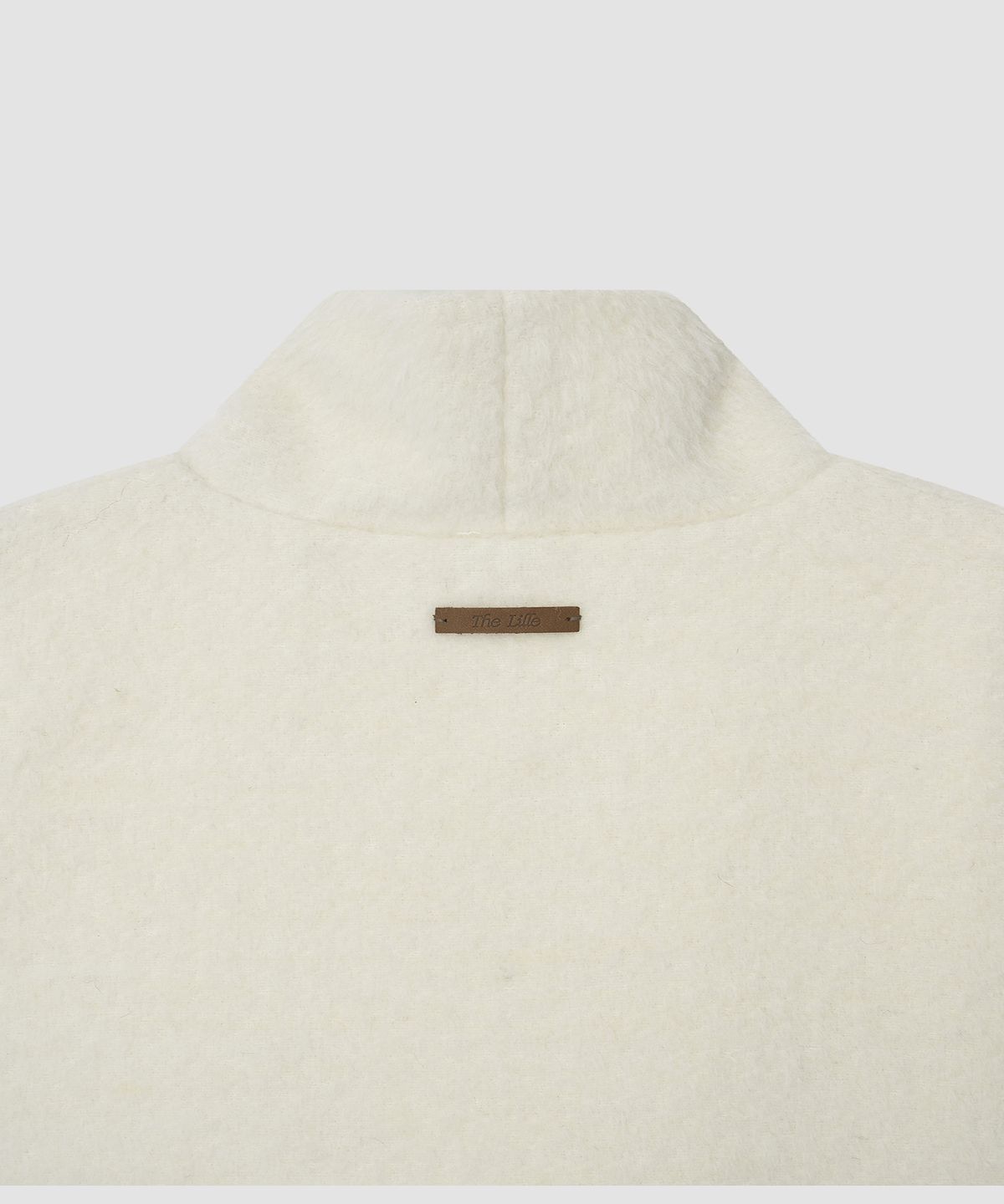 더 릴(THE LILLE) Boucle Wool Turtleneck Vest_Ivory