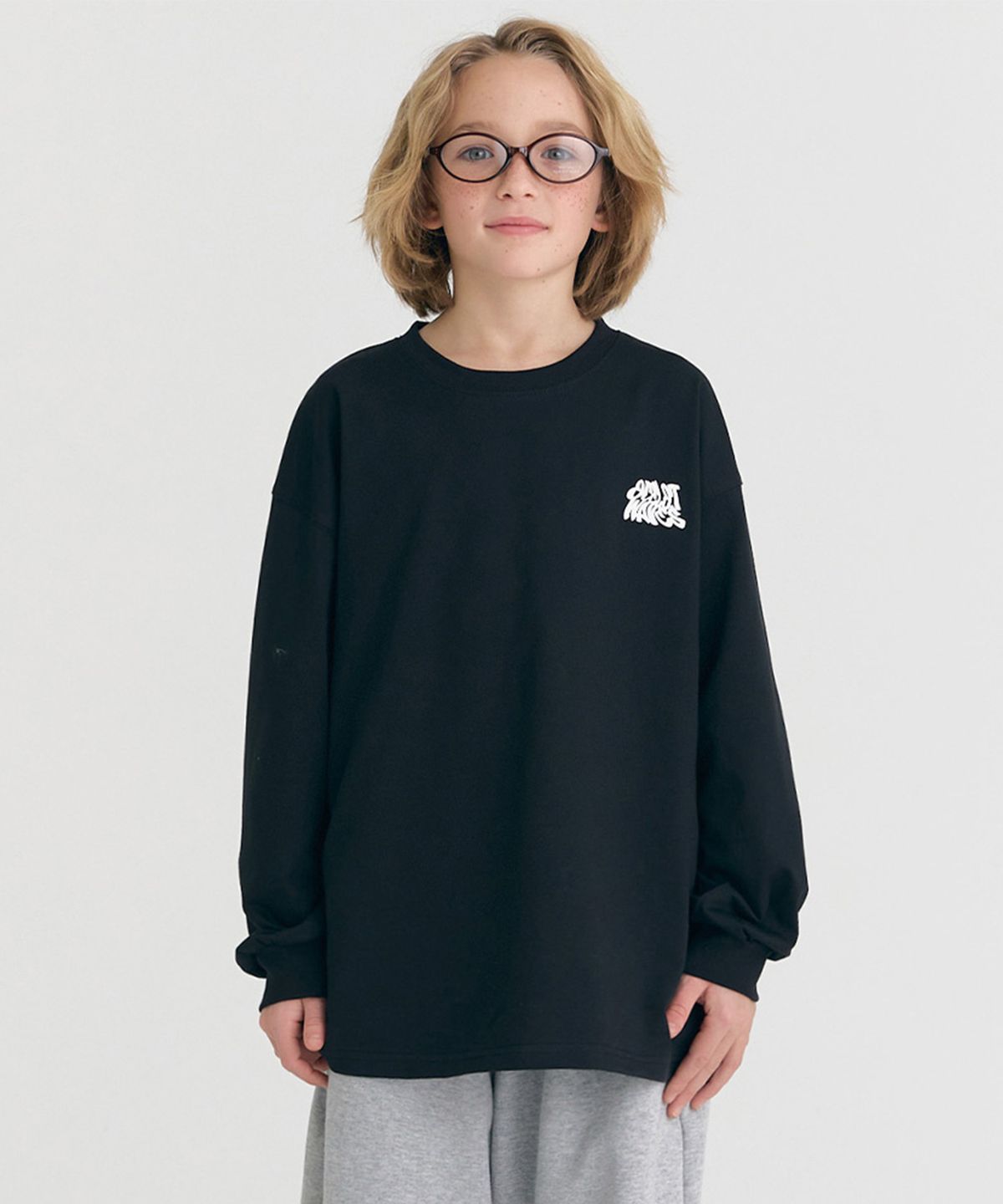 오실롯 주니어(OCELOT JUNIOR) F9 라운드웨이브 긴팔 (블랙)