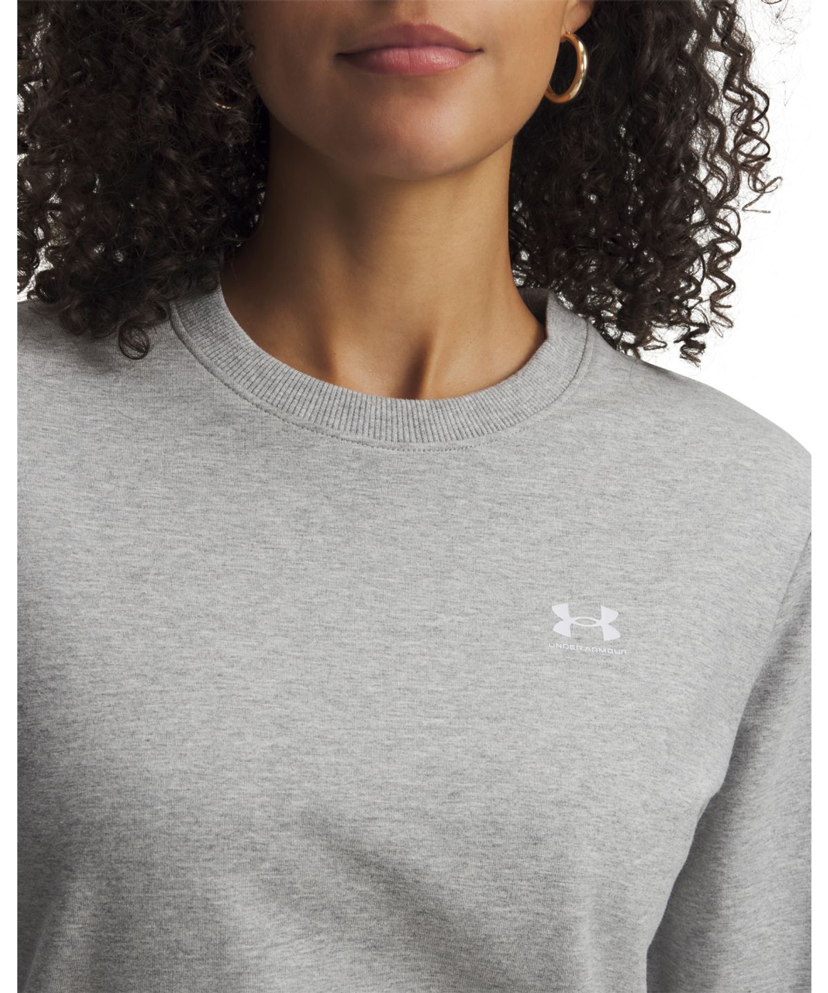 언더아머(UNDERARMOUR) 여성 스포츠 테리 크루 6011016-011
