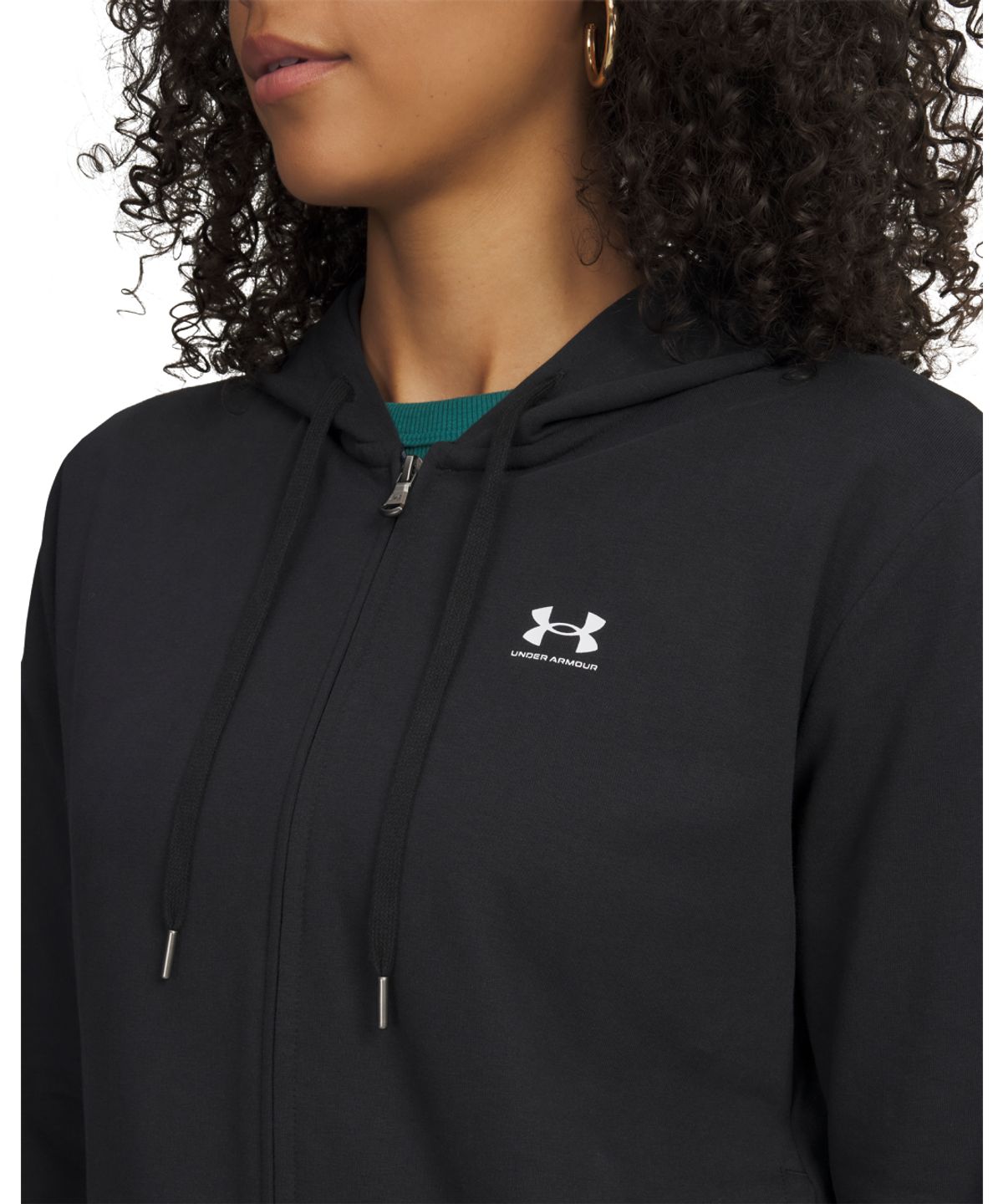 언더아머(UNDERARMOUR) 여성 스포츠 테리 풀 집 6011017-001