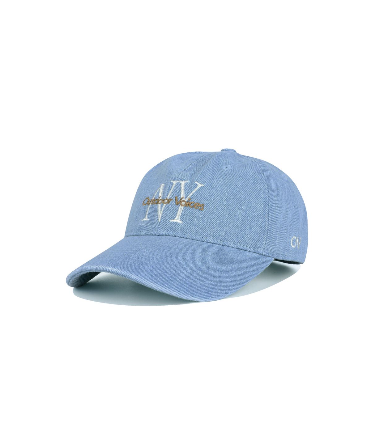 아웃도어 보이스(OUTDOOR VOICES) NY WASHED DENIM CAP (SKY BLUE)