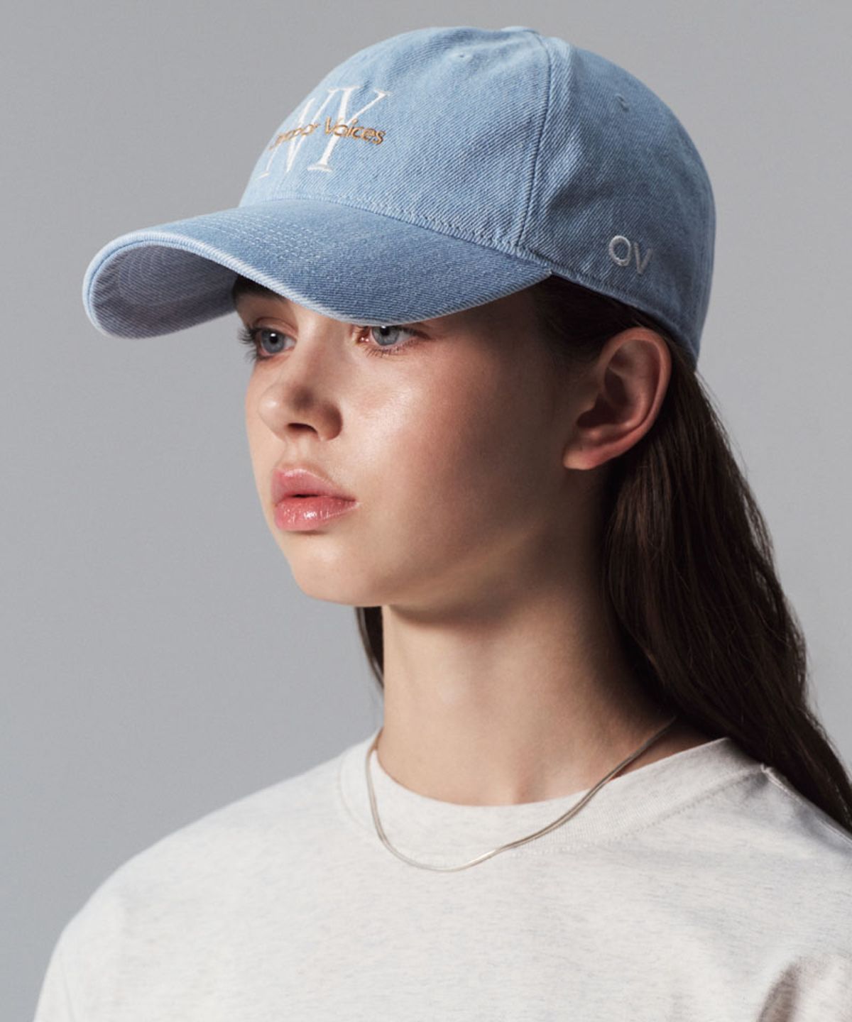 아웃도어 보이스(OUTDOOR VOICES) NY WASHED DENIM CAP (SKY BLUE)