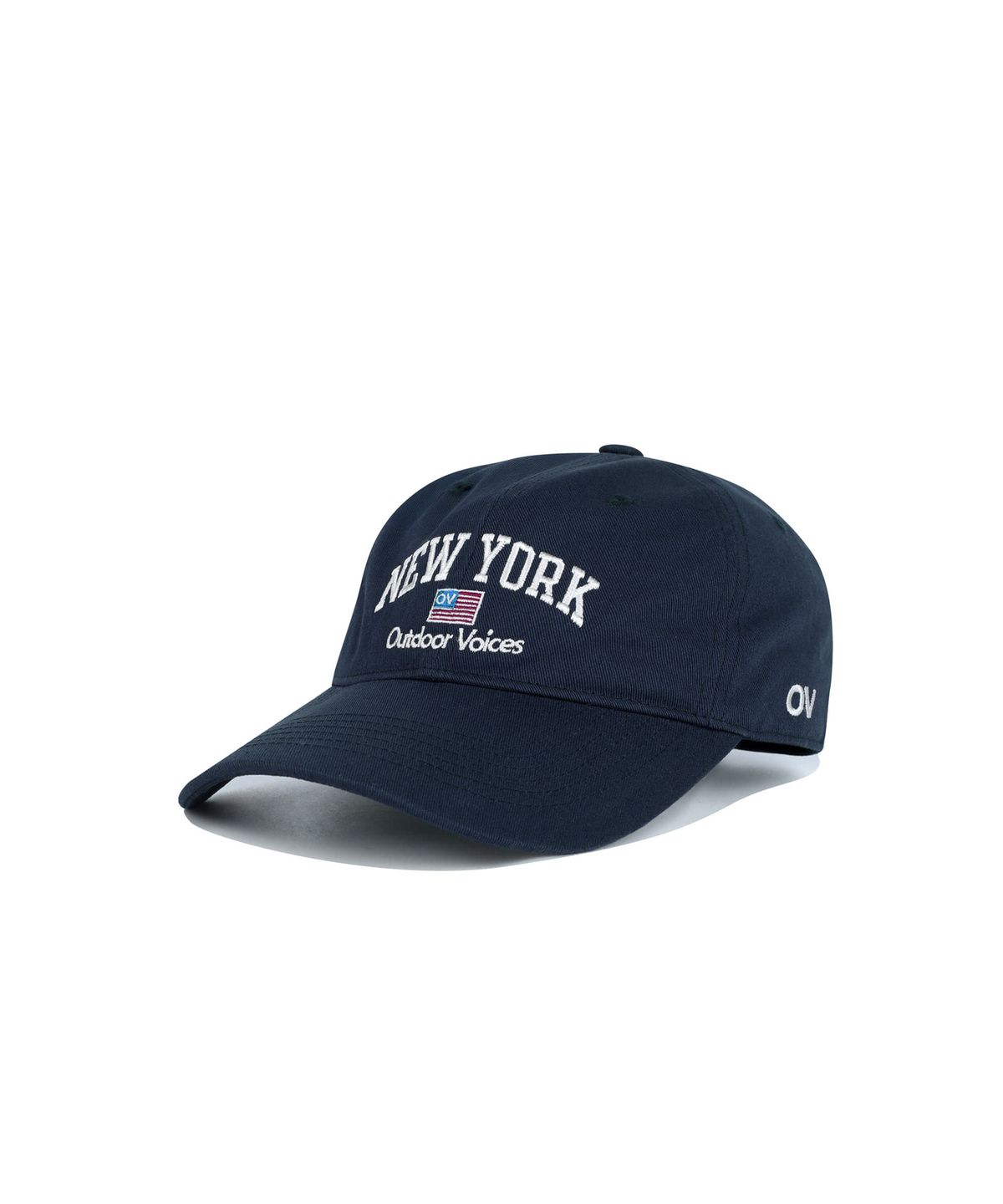 아웃도어 보이스(OUTDOOR VOICES) ARCH NY COTTON CAP (NAVY)