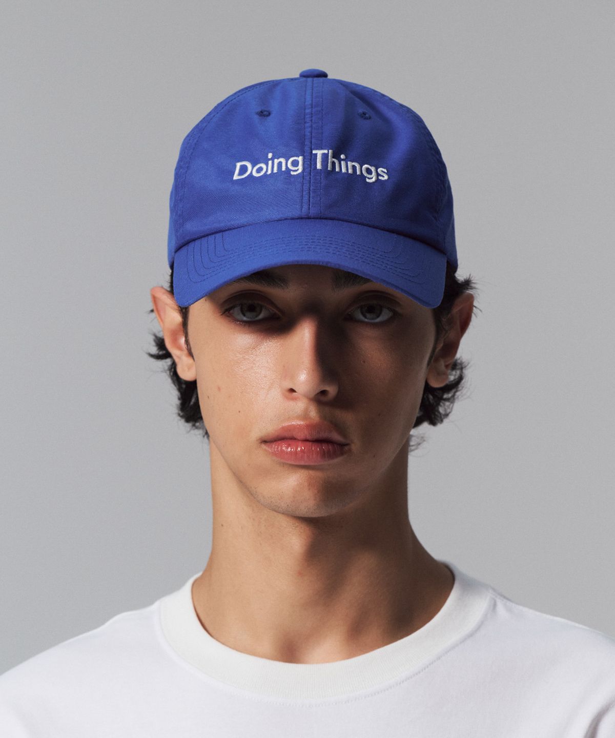 아웃도어 보이스(OUTDOOR VOICES) DOING THINGS WOVEN CAP (BLUE)