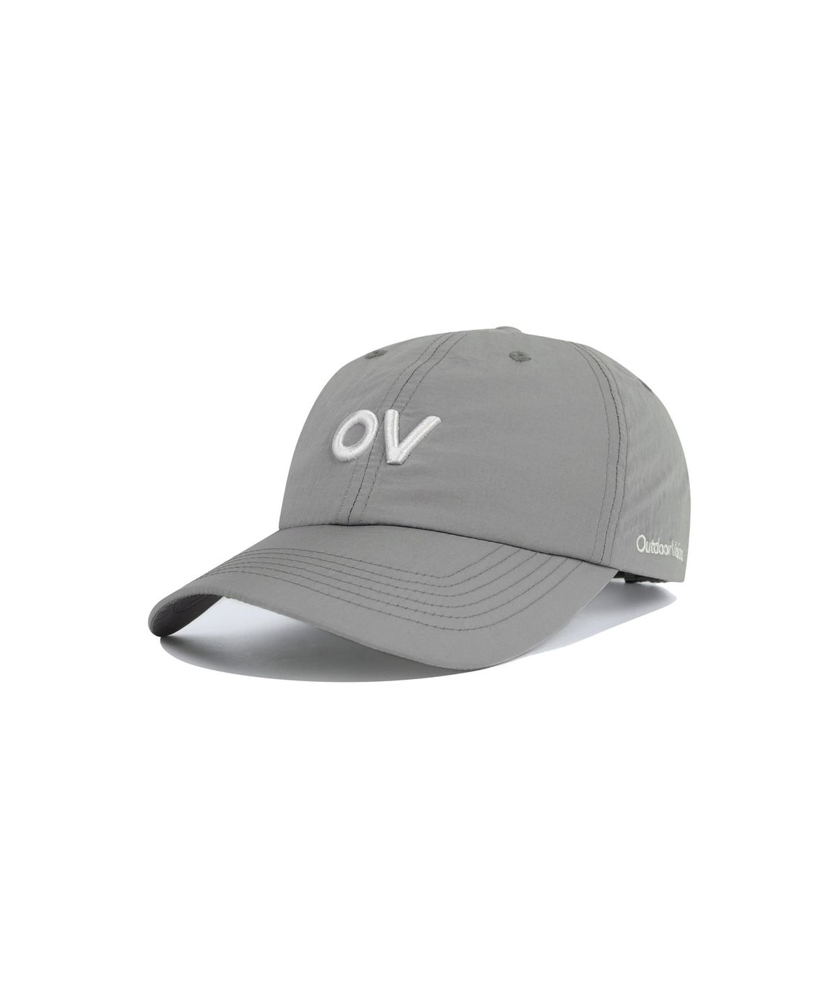 아웃도어 보이스(OUTDOOR VOICES) OV LOGO NYLON CAP (GRAY)