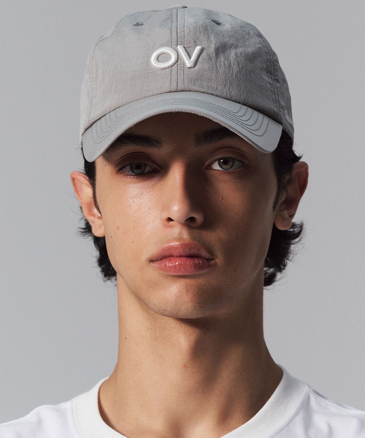 아웃도어 보이스(OUTDOOR VOICES) OV LOGO NYLON CAP (GRAY)