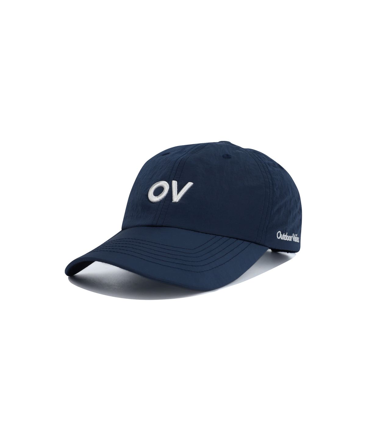 아웃도어 보이스(OUTDOOR VOICES) OV LOGO NYLON CAP (NAVY)