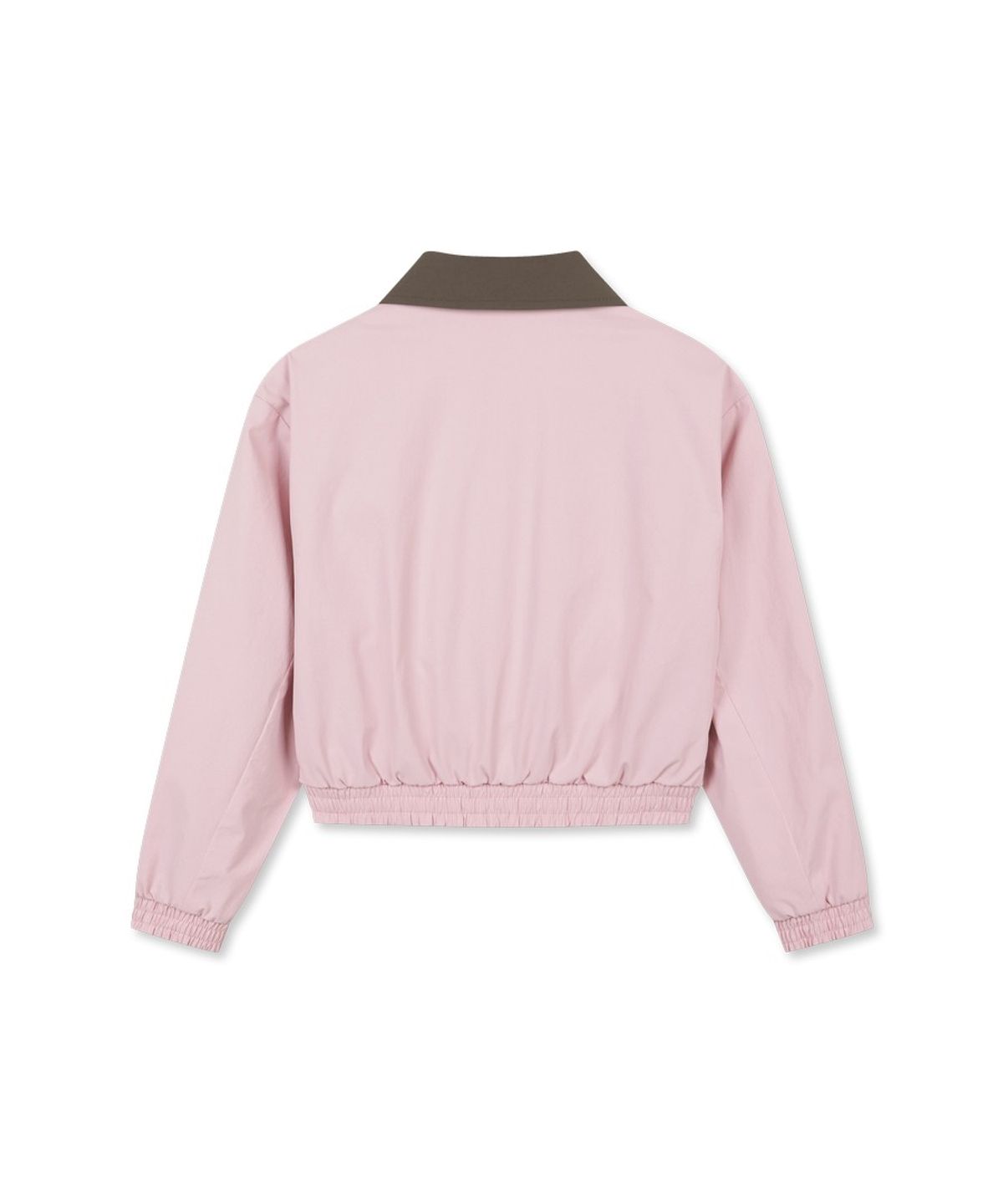 디스커버리 키즈(DISCOVERY KIDS) 여아 크롭 카라 자켓 (PINK)