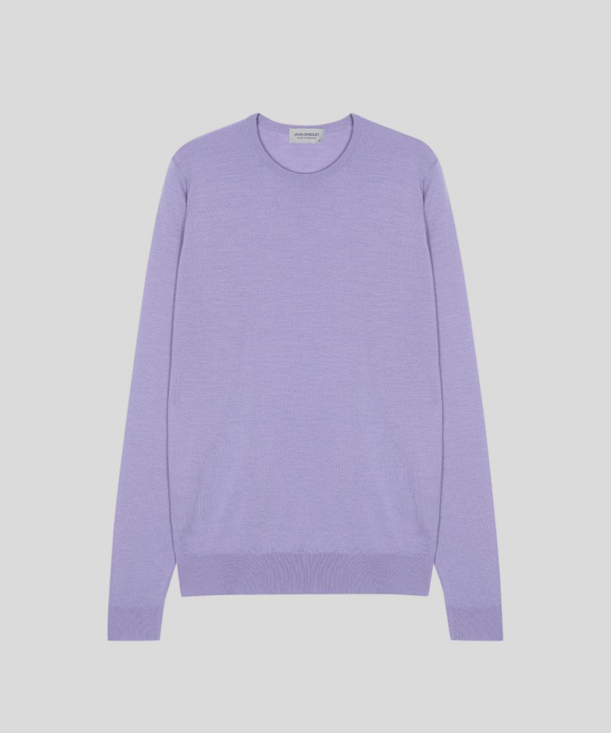 존 스메들리(JOHN SMEDLEY) LUNDY Merino Wool Round Neck Knit - Cosmic Violet