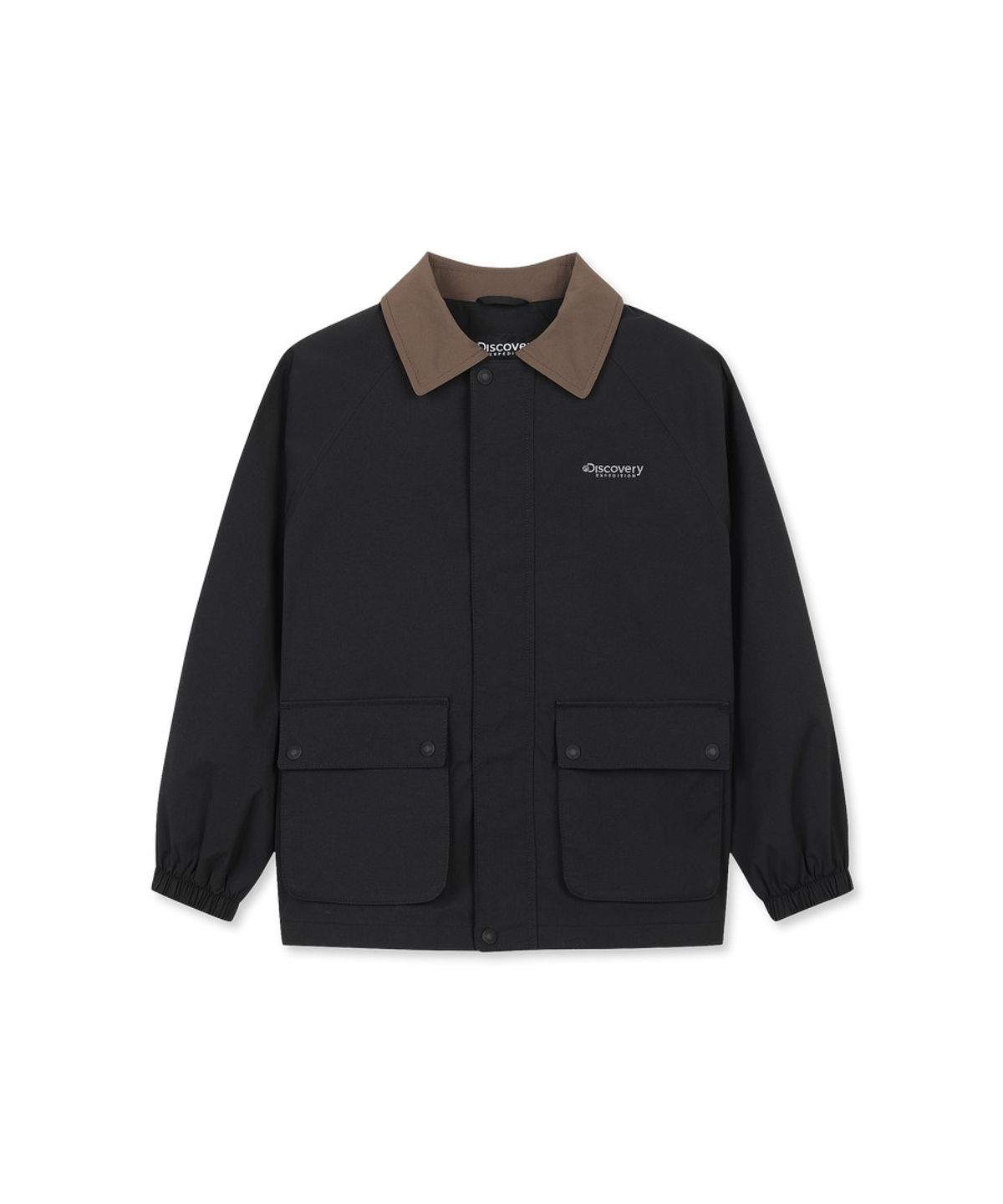 디스커버리 키즈(DISCOVERY KIDS) 키즈 카라형 사파리 자켓 (BLACK)