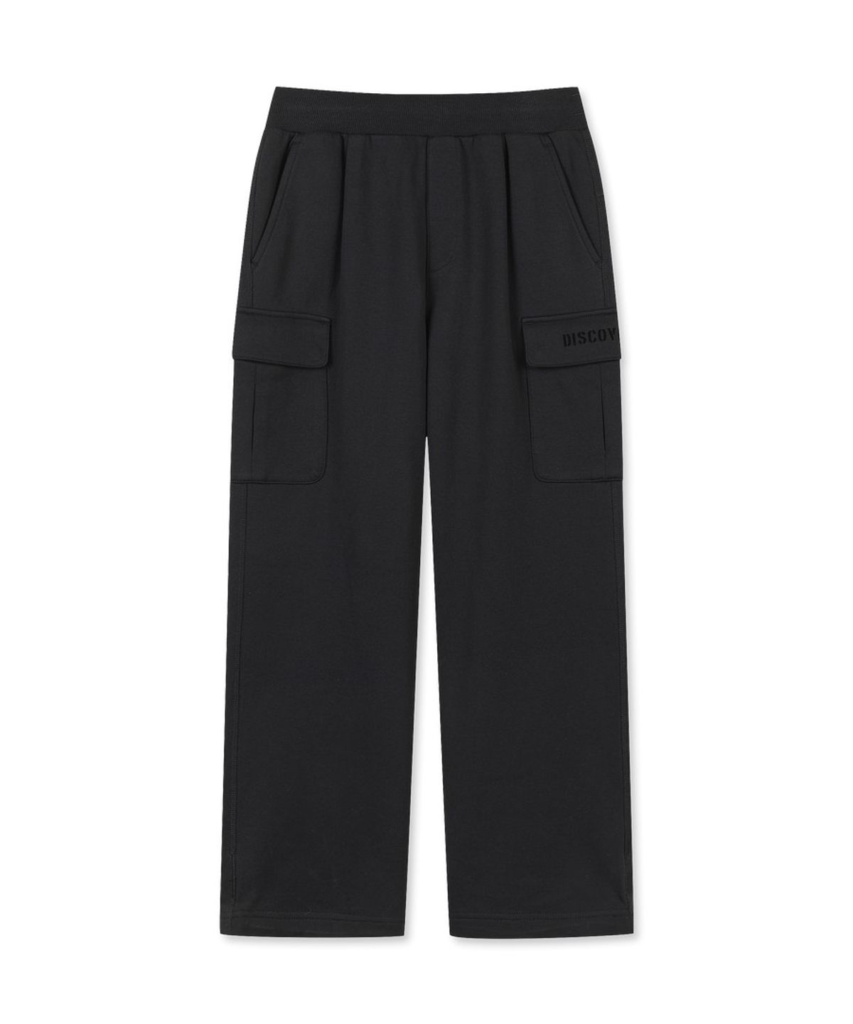 디스커버리 키즈(DISCOVERY KIDS) 키즈 사이드 포켓 져지팬츠 (BLACK)