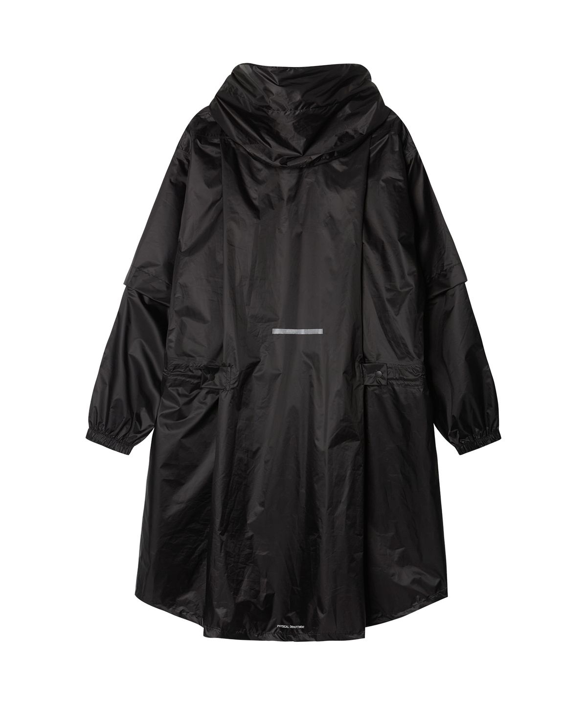 핍스 모터사이클(PHYPS MOTORCYCLE) City Rider Packable Rain Sheild Coat Black
