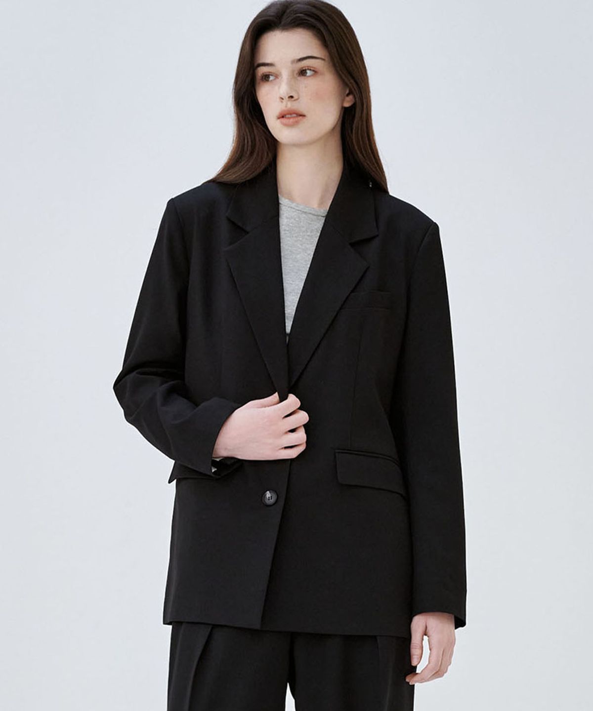 마롭(MALOUPE) 6609 레귤러 셋업자켓 (블랙)